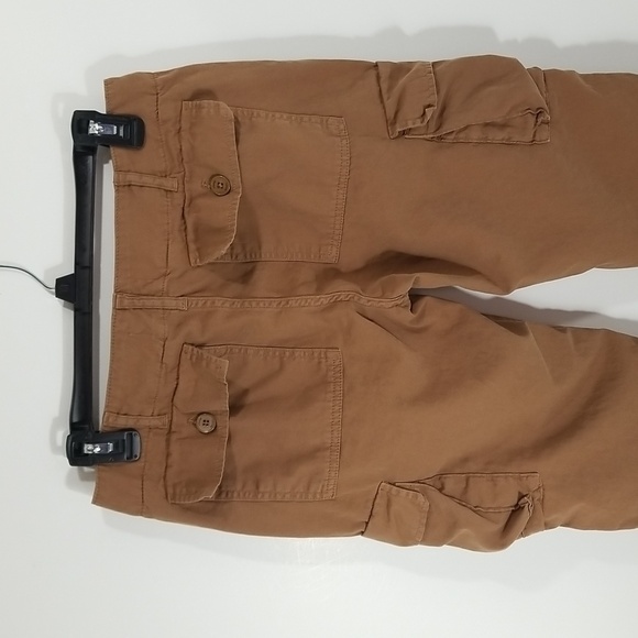 {Frame} Women's Brown Relaxed Fit Utility Pants - Picture 9 of 13
